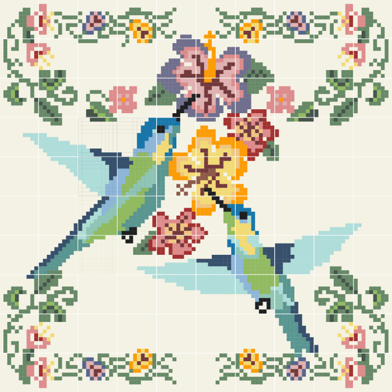 Tapetes decorativos de mosaico